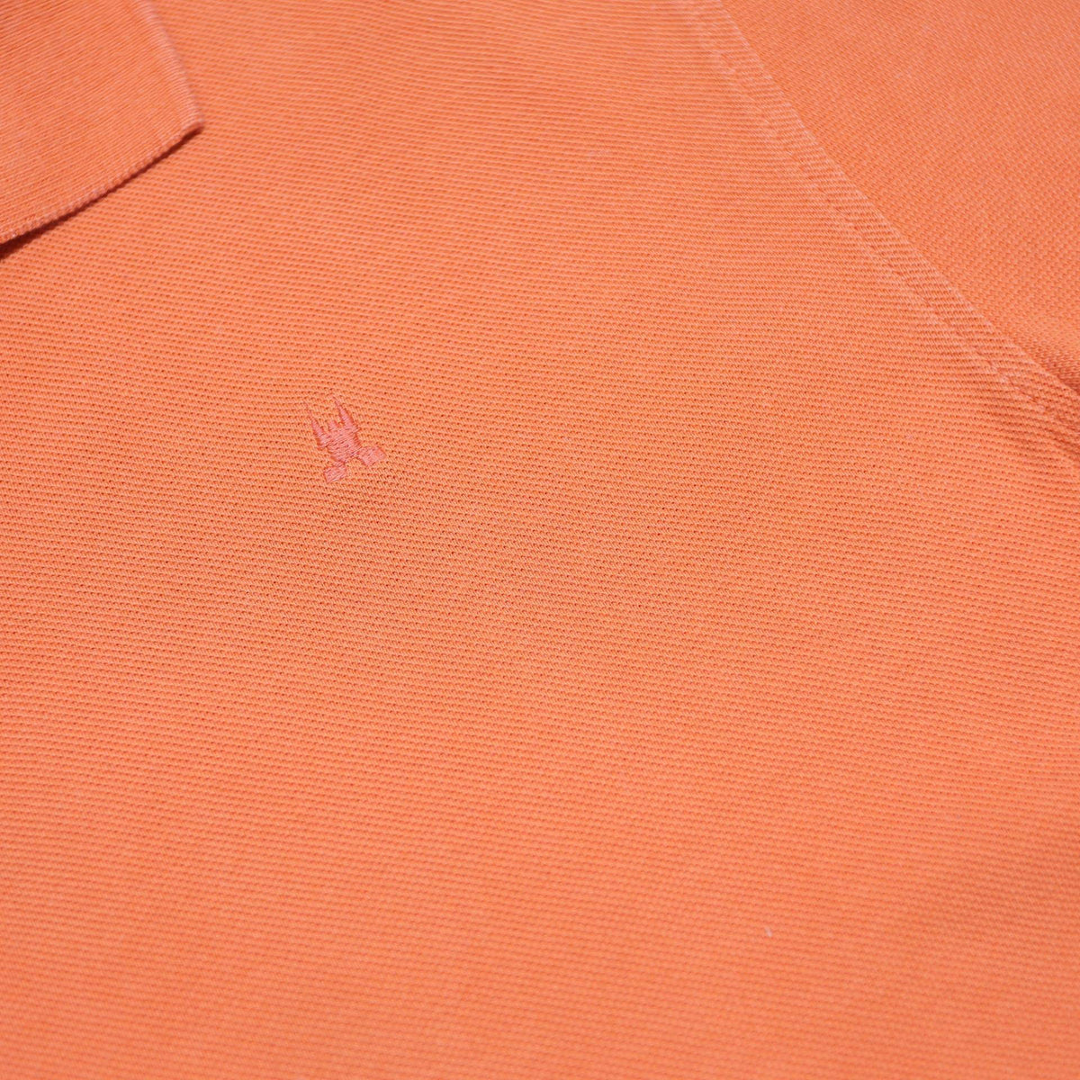 GAASTRA Mens Orange Cotton Short Sleeve Plain 2XL Polo Shirt Classic Fit