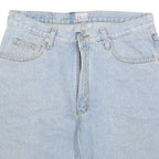 FRIEND Mens Shorts Blue Denim Casual M W32 Cotton Blend Classic Fit