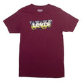 LEVI'S Mens T-Shirt Maroon S