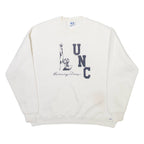 RUSSELL ATHLETIC Mens Sweatshirt Cream XL
