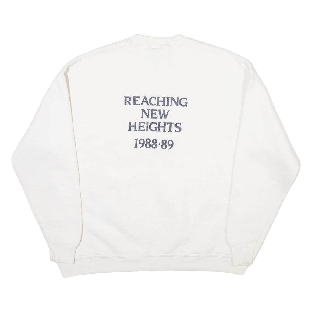 RUSSELL ATHLETIC Mens Sweatshirt Cream XL