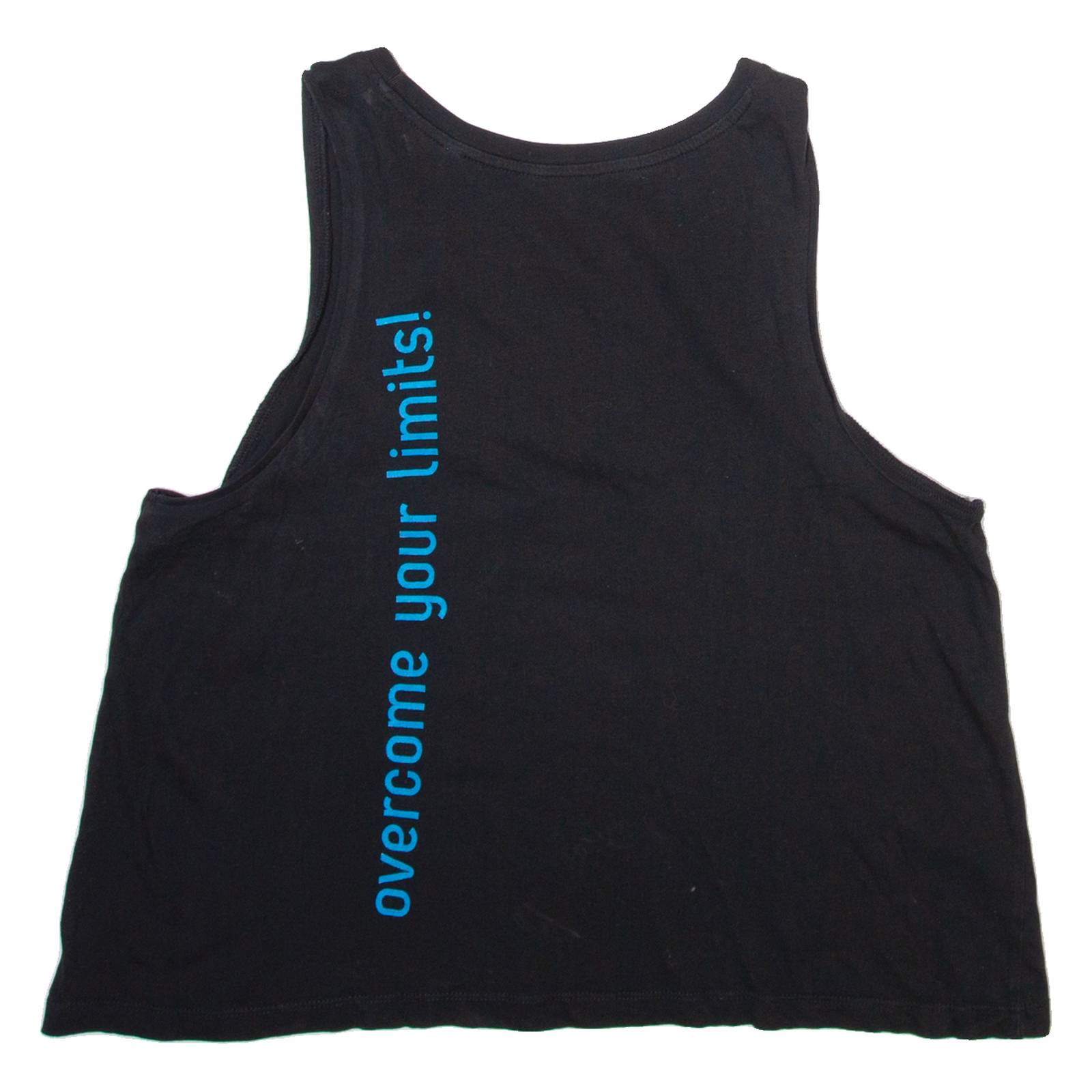Training Womens Printed Vest Black Sleeveless XS