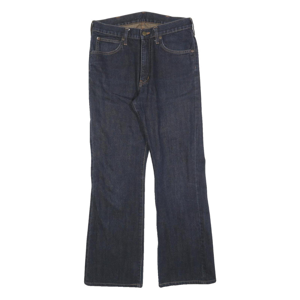 WRANGLER Womens Jeans Blue Regular Flared Denim Medium W31 L30 Classic Cotton