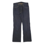 WRANGLER Womens Jeans Blue Regular Flared Denim Medium W31 L30 Classic Cotton