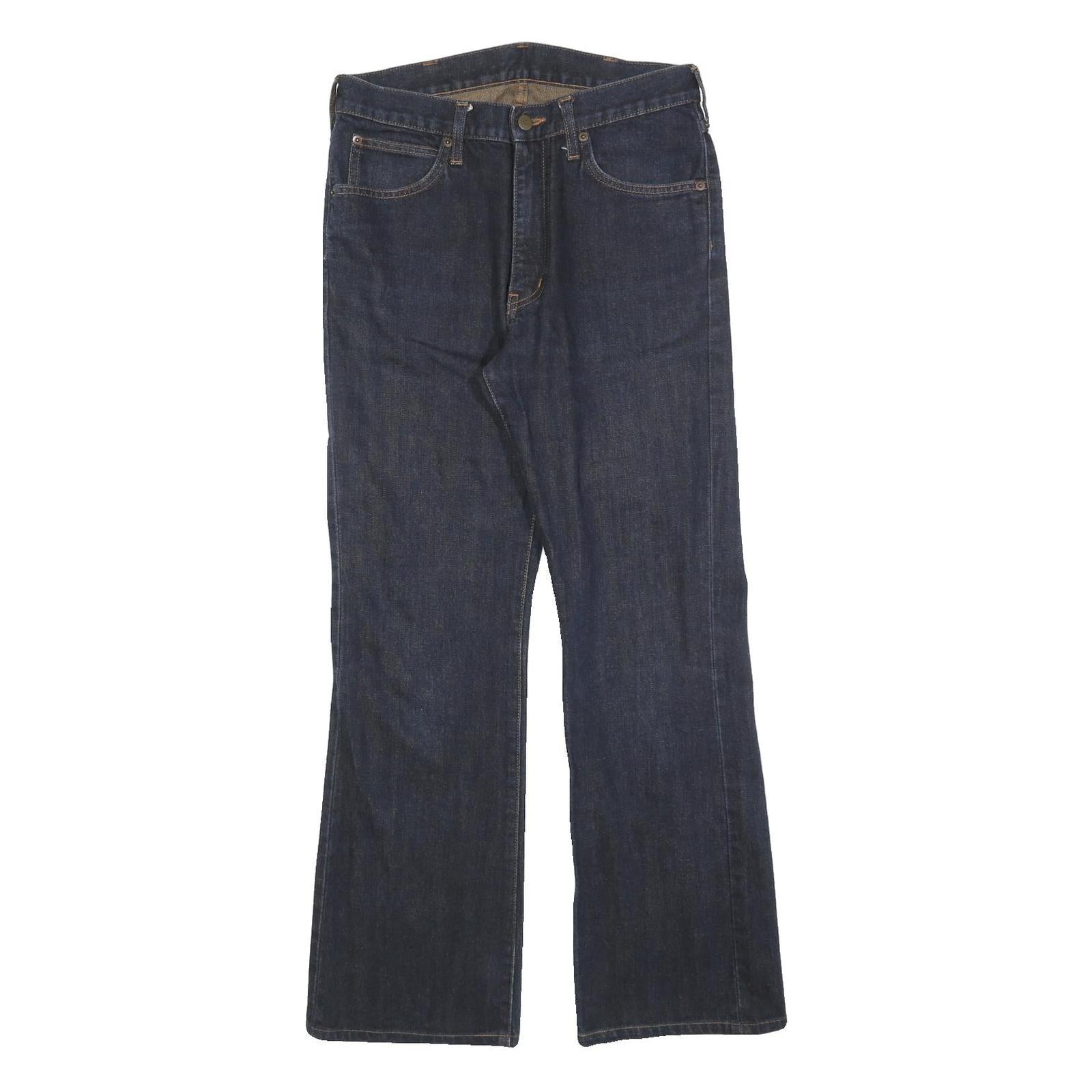 WRANGLER Womens Jeans Blue Regular Flared Denim Medium W31 L30 Classic Cotton