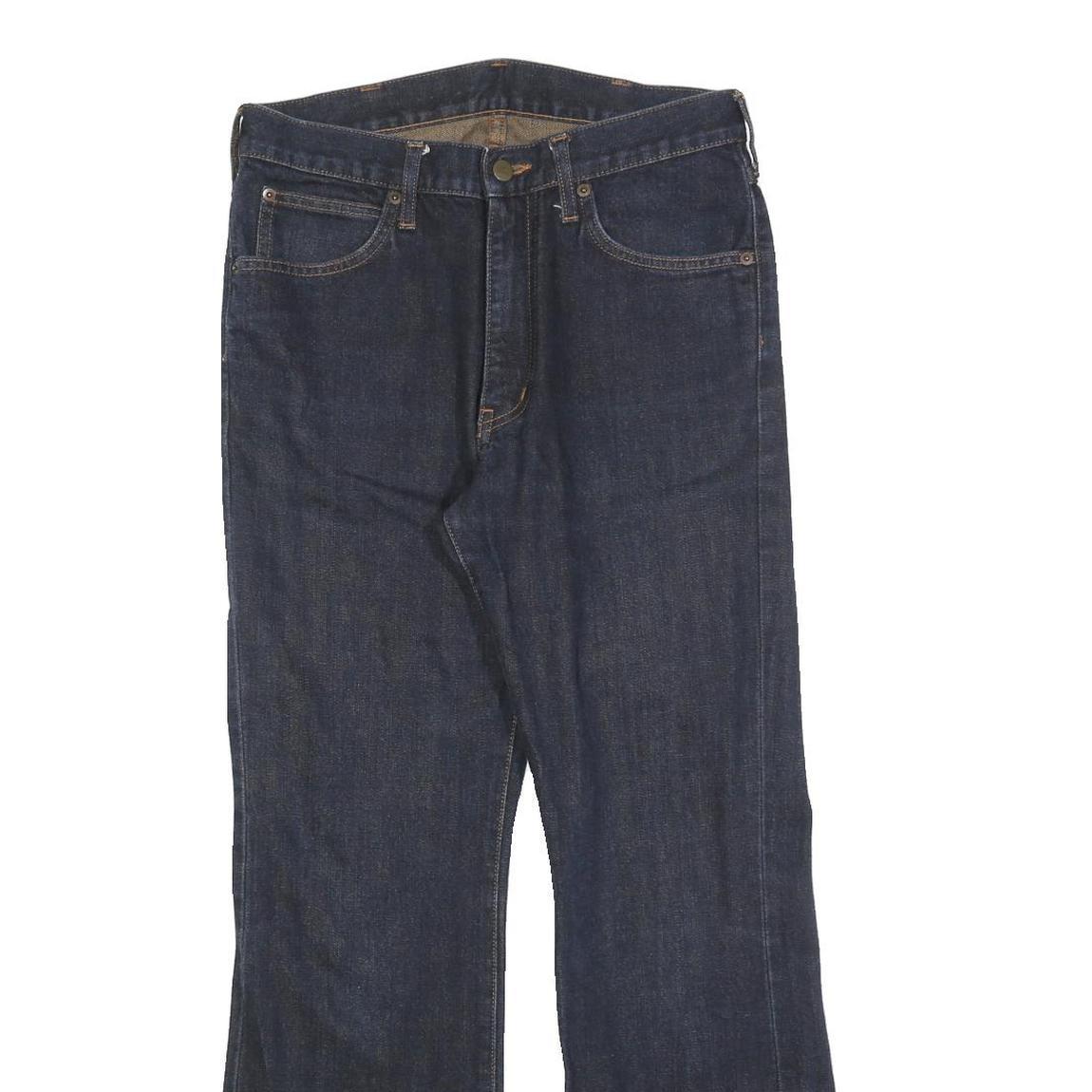 WRANGLER Womens Jeans Blue Regular Flared Denim Medium W31 L30 Classic Cotton