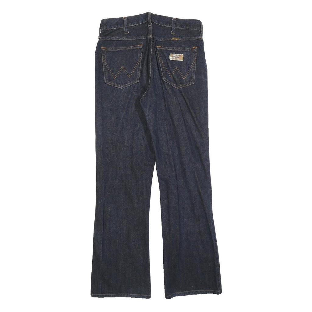 WRANGLER Womens Jeans Blue Regular Flared Denim Medium W31 L30 Classic Cotton