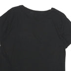 LEVI'S Womens Black Battery St Graphic T-Shirt L Short Sleeve Crew Neck Cotton