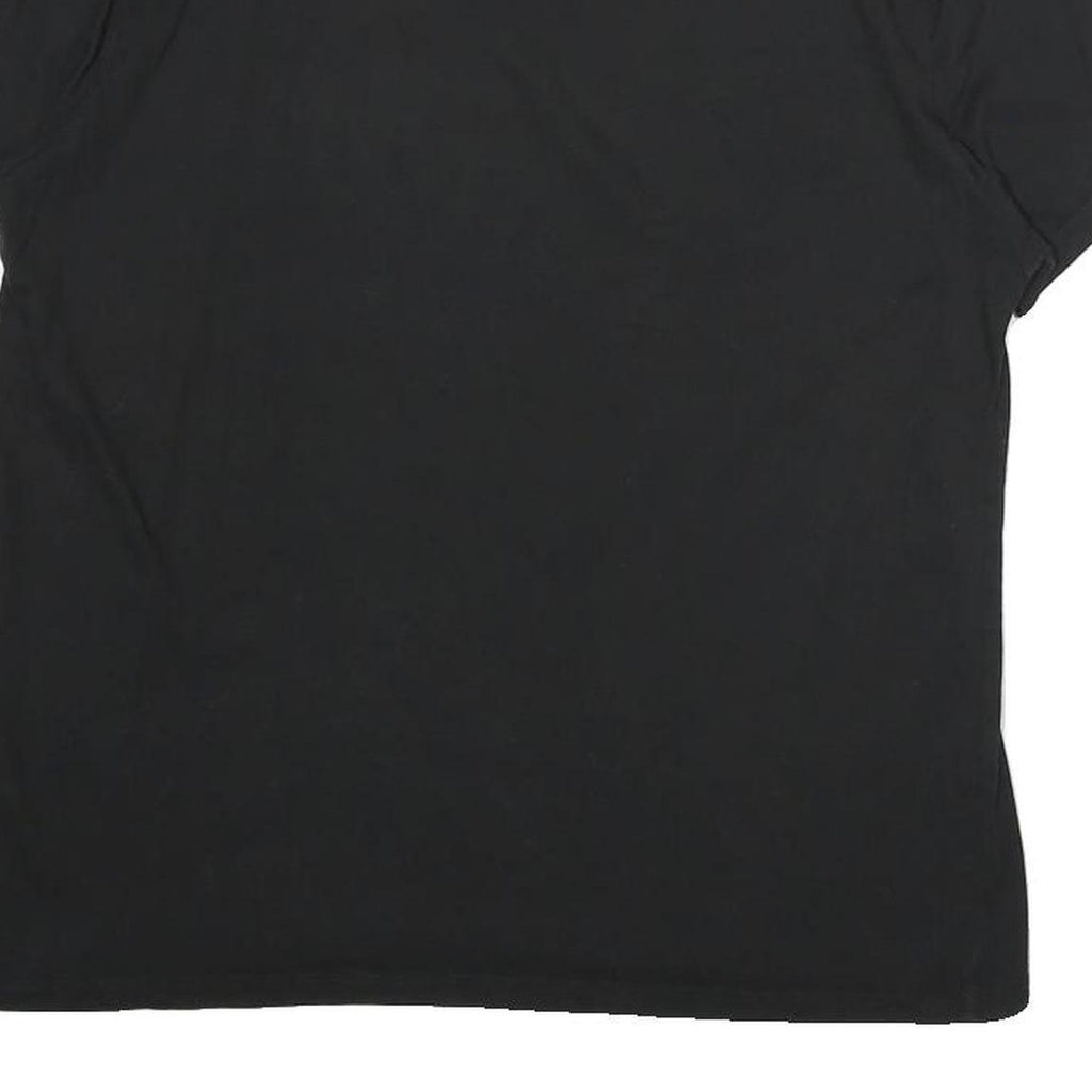 LEVI'S Womens Black Battery St Graphic T-Shirt L Short Sleeve Crew Neck Cotton