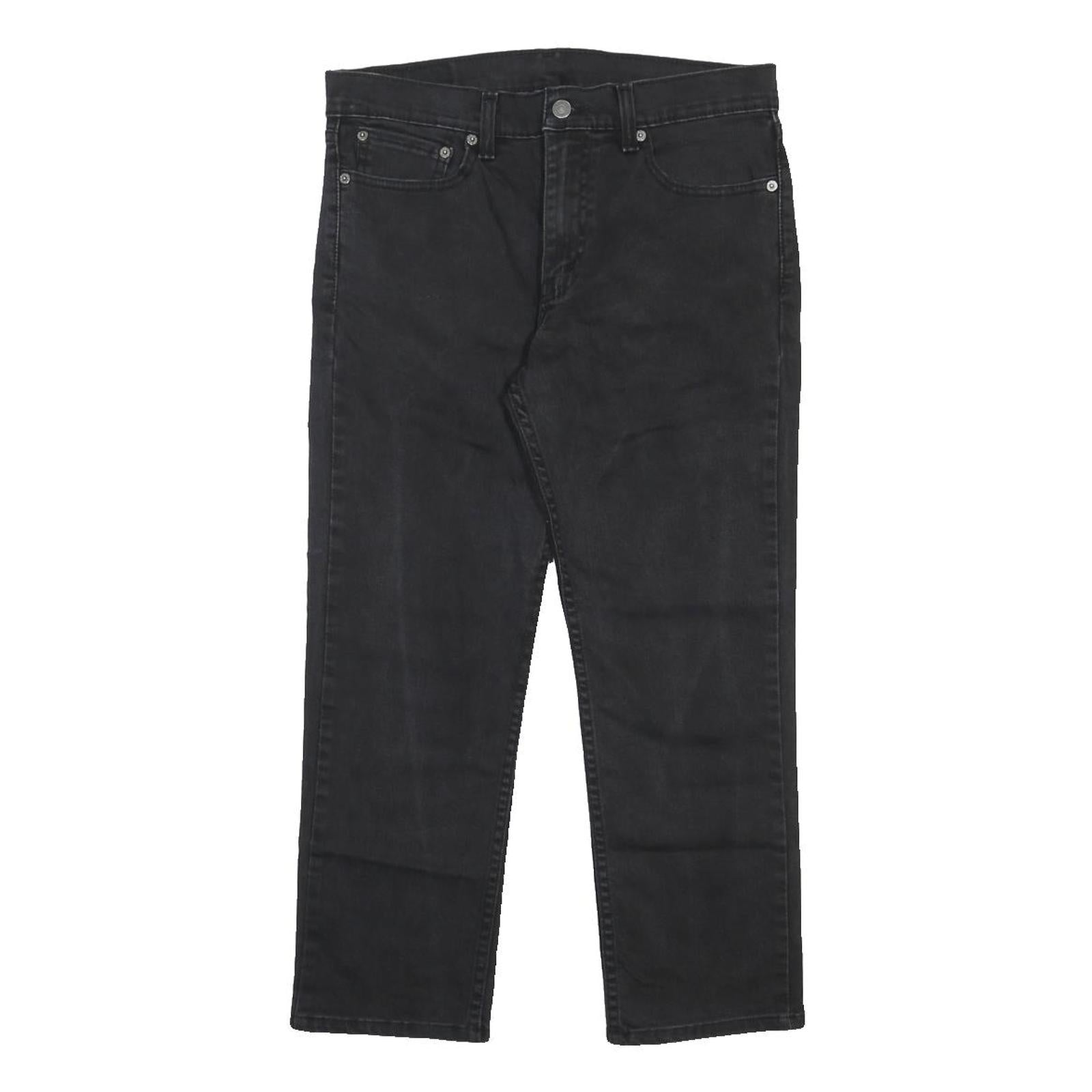 LEVI'S 511 Mens Black Slim Skinny Denim W32 L25 Zip Cotton Blend Jeans