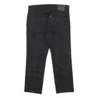 LEVI'S 511 Mens Black Slim Skinny Denim W32 L25 Zip Cotton Blend Jeans