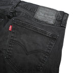 LEVI'S 511 Mens Black Slim Skinny Denim W32 L25 Zip Cotton Blend Jeans