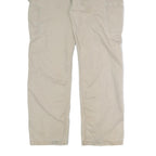 CARHARTT Mens Jeans Relaxed Straight Denim Beige W36 L32 Cotton Workwear
