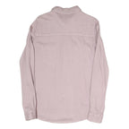 BA&SH Mens Pink Pastel Cotton Blend Shirt S Casual Button-Up Long Sleeve