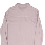 BA&SH Mens Pink Pastel Cotton Blend Shirt S Casual Button-Up Long Sleeve