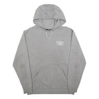 VANS Mens Grey Hoodie M Skate Logo Print Casual Cotton Blend Pullover