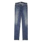 TOMMY HILFIGER Womens Blue Slim Skinny Denim Light W27 L34 Stretch Jeans