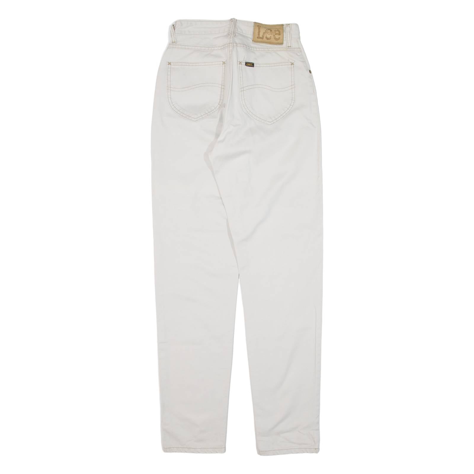 LEE Womens Trousers Beige Regular Tapered W25 L31