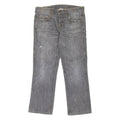 TRUE RELIGION Womens Jeans Grey Regular Straight Stone Wash W30 L26