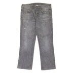TRUE RELIGION Womens Jeans Grey Regular Straight Stone Wash W30 L26