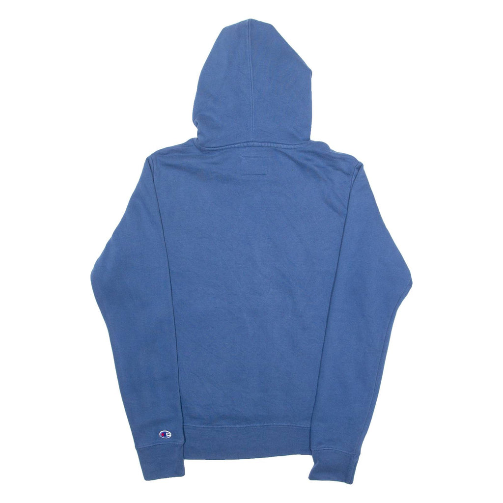 CHAMPION Mens Blue Hoodie S