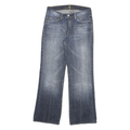 7 FOR ALL MANKIND Womens Regular Fit Blue Denim Flared Cotton Blend W29 L28