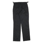 TEDDYS Womens Cotton Blend Black Regular Fit Casual Trousers W28 L32 Utility