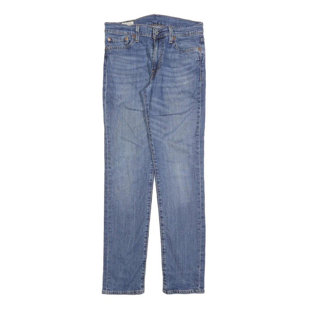 LEVI'S 511 Slim Mens Jeans Blue Regular Skinny Denim Medium W30 L32 Zip Cotton