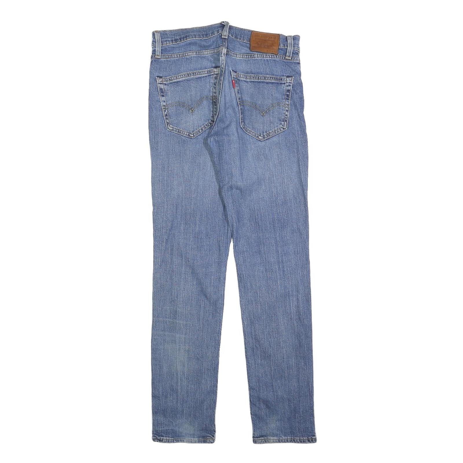 LEVI'S 511 Slim Mens Jeans Blue Regular Skinny Denim Medium W30 L32 Zip Cotton