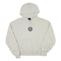 NIKE Womens White Paris Round Logo Pullover Hoodie XS Casual Sweatshirt