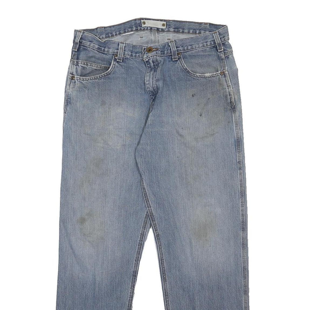CARHARTT Mens Jeans Blue Regular Straight Denim W34 L31 Casual Workwear