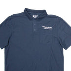 CARHARTT Workwear Mens Polo Shirt Blue L