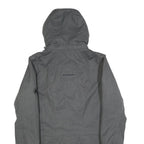 MAMMUT Womens Grey Outdoor Jacket M Polyester Blend Zip Hooded Regular Fit