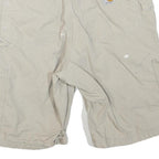 CARHARTT Mens Shorts Beige Cargo Workwear M W32 Durable Cotton Blend