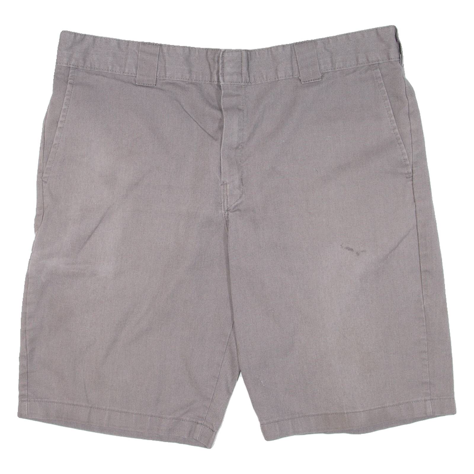DICKIES Mens Workwear Shorts Grey Relaxed XL W38