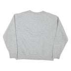 NIKE Mens Grey Air Force Gymnastics Crew Neck M Sweatshirt Cotton Blend Pullover