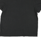 CALVIN KLEIN Mens Black Short Sleeve Striped XL Polo Shirt Cotton Blend Casual