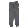 CHAMPION Mens Joggers Grey S W26 L29 Cotton Blend Regular Tapered Comfort