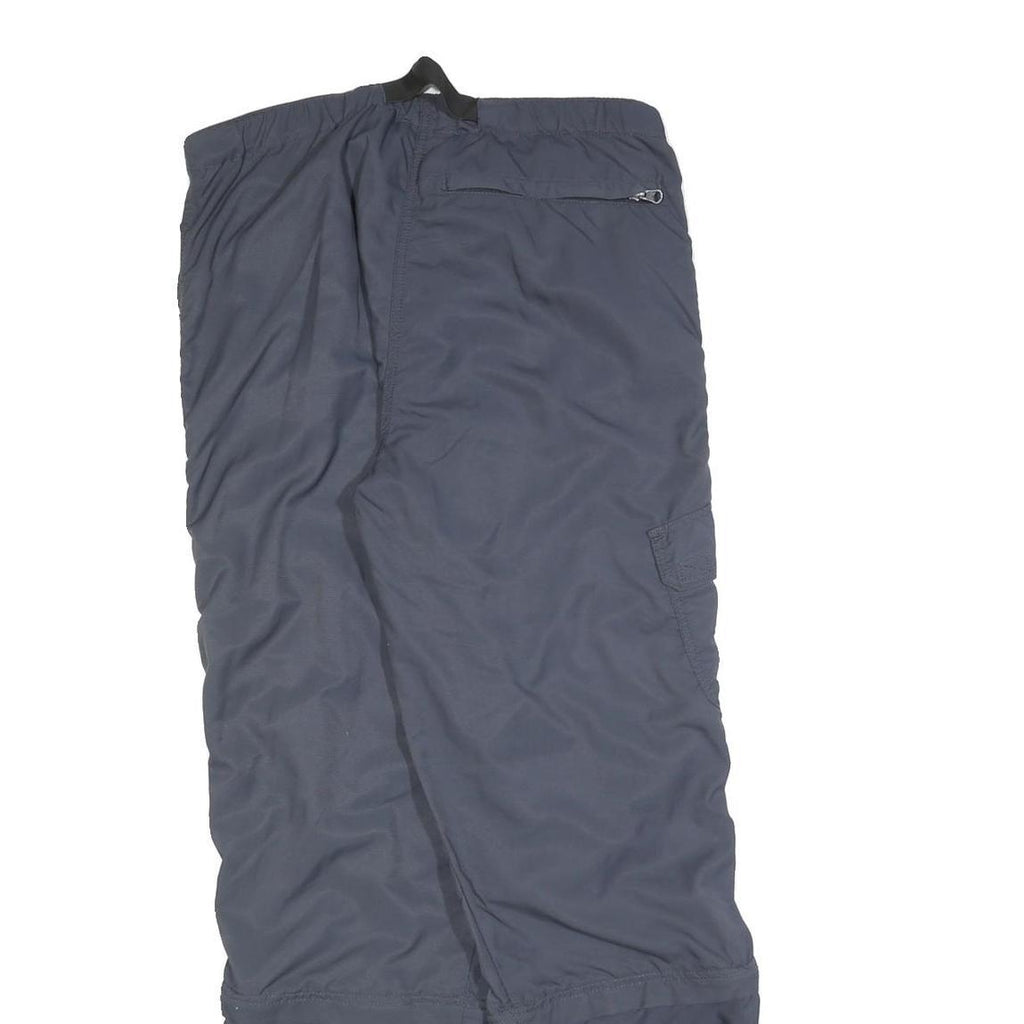 COLONIAL Womens Polyester Blend Navy Regular Fit Straight Leg Trousers W32 L32