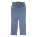 LAUREN RALPH LAUREN Womens Jeans Blue Regular Straight Denim Medium W30 L28