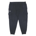 UNDER ARMOUR Mens Joggers Black 2XL W38 L28 Relaxed Tapered Cotton Blend