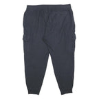 UNDER ARMOUR Mens Joggers Black 2XL W38 L28 Relaxed Tapered Cotton Blend