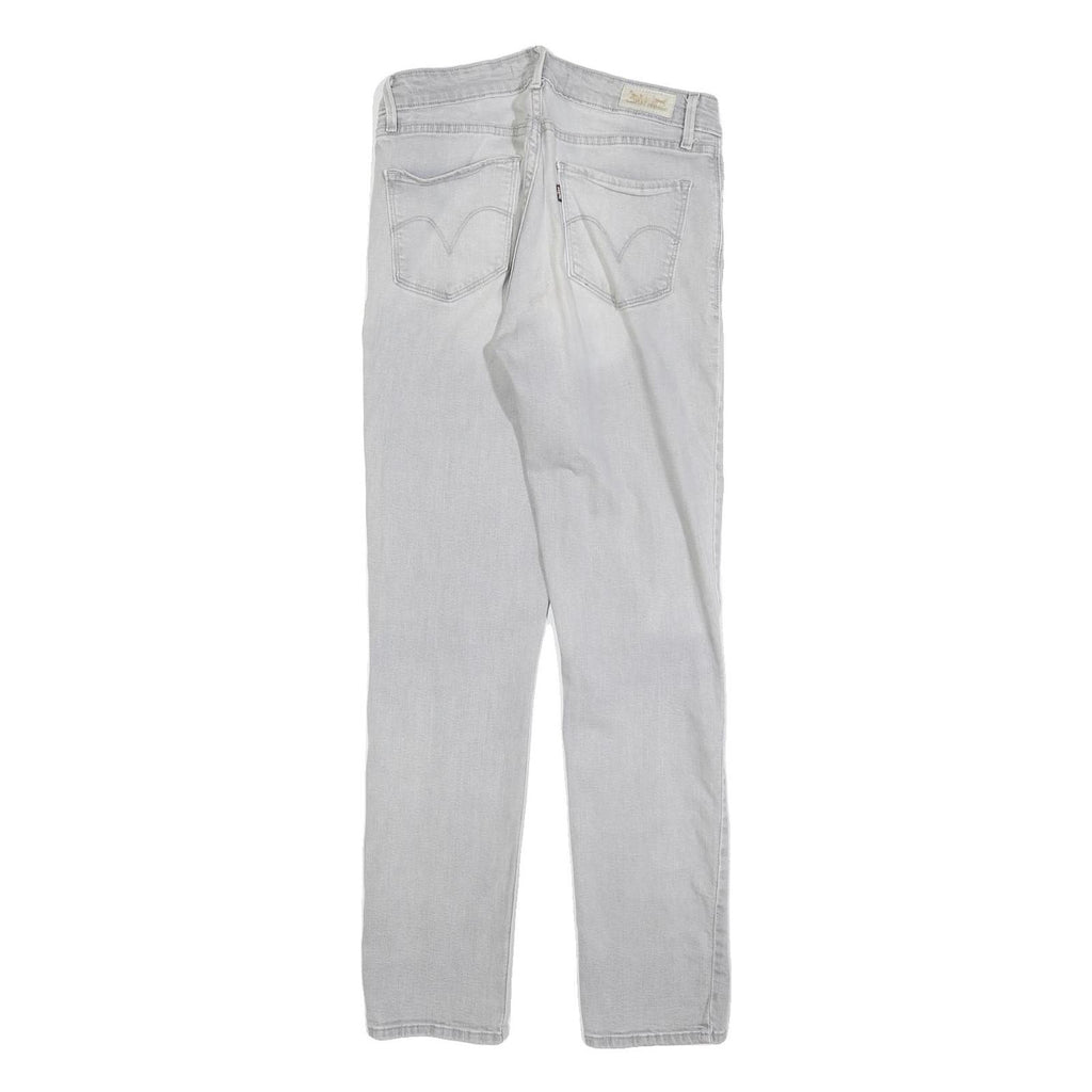 LEVI'S Womens Slim Slim Fit Light Blue Denim Jeans W29 L32 Comfortable Casual