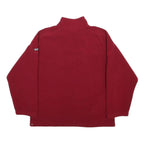 FILA Mens Red Polyester Pullover Jumper Crew Neck Regular S Sports Casual