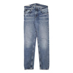 BEN SHERMAN Womens Regular Blue Denim Light W32 L32 Zip Closure Jeans