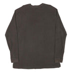 CARHARTT Mens Brown Graphic T-Shirt XL Long Sleeve Crew Neck Workwear