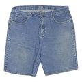 BIG CREEK CLOTHING Mens Denim Blue Casual Shorts XL W38 Cotton Blend Comfortable