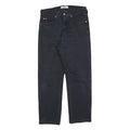 LEE COOPER Mens Black Regular Fit Straight Denim Jeans W33 L30 Classic Cotton