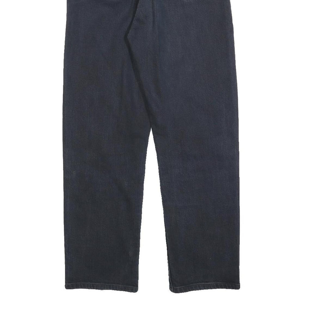 LEE COOPER Mens Black Regular Fit Straight Denim Jeans W33 L30 Classic Cotton