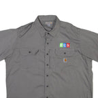 CARHARTT BCS Mens Plain Shirt Grey 2XL